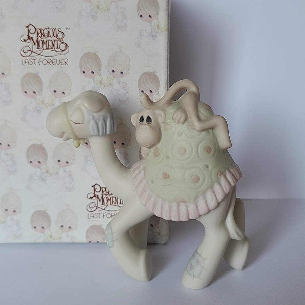 Precious Moments Camel Hope You're Over the Hump Porcelain Collectible Figurine